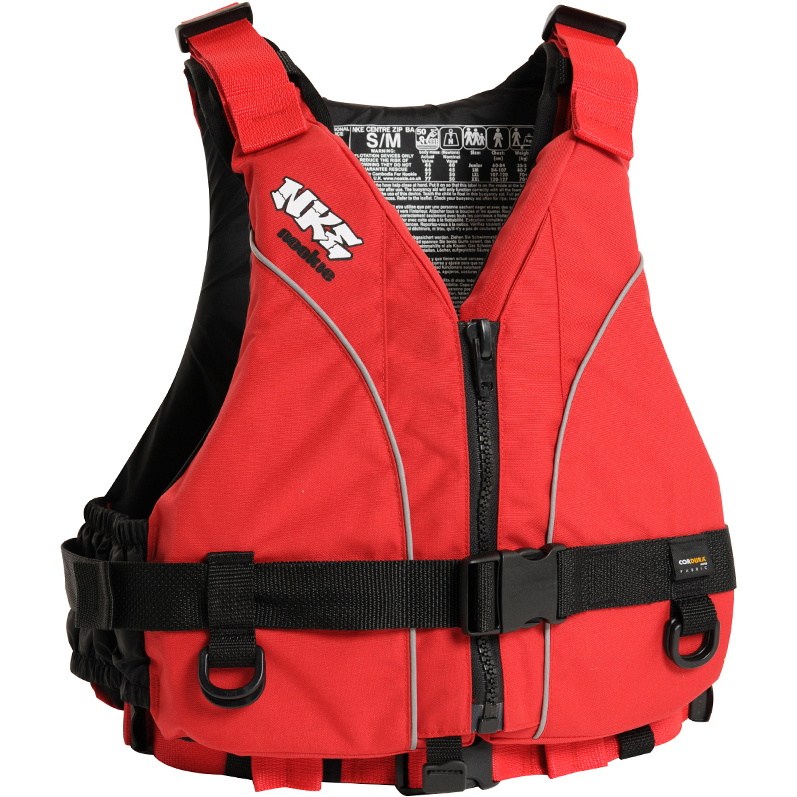 2026 NKE Centre Zip Vest Buoyancy Aid BA13 - Red